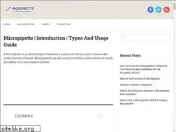 Sites similar to micropipette.info