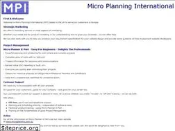 Sites similar to microplanning.co.uk