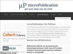 Sites similar to micropublication.org