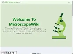 Sites similar to microscopewiki.com
