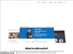 Sites similar to micrositefactory.com