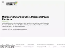 Sites similar to microsoftdynamics.in