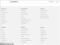 Sites similar to microsoftedgeaddons.com