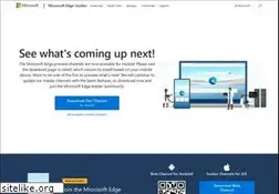 Sites similar to microsoftedgeinsider.com