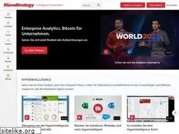 Sites similar to microstrategy.de