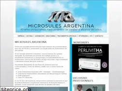 Sites similar to microsules.com.ar