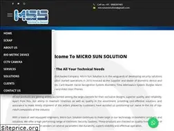 Sites similar to microsunsolution.com