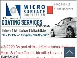 Sites similar to microsurfacecorp.com