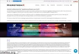 Sites similar to microtronx.de