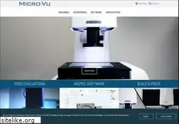 Sites similar to microvu.com