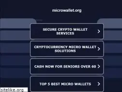 Sites similar to microwallet.org