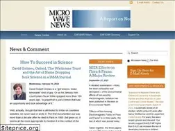 Sites similar to microwavenews.com