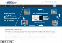 Sites similar to microwavesolutions.com