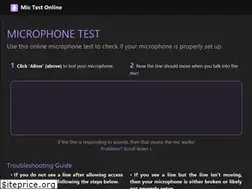Sites similar to mictest.online