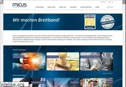 Sites similar to micus.de