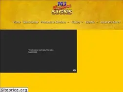 Sites similar to micustomsigns.com