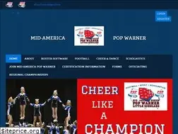 Sites similar to midamericapopwarner.com