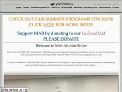 Sites similar to midatlanticballet.org