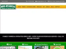 Sites similar to midatlanticdeckandfence.com