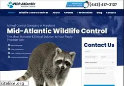 Sites similar to midatlanticwildlifecontrol.com