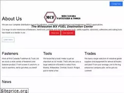 Sites similar to midcanadafasteners.com