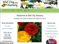 Sites similar to midcitynursery.com