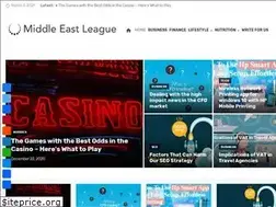 Sites similar to middle-east-league.com