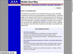 Sites similar to middle-east-map.com
