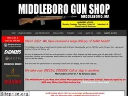 Sites similar to middleborogunshop.com