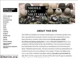 Sites similar to middleeastmilitaria.com