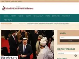 Sites similar to middleeastpressreleases.com