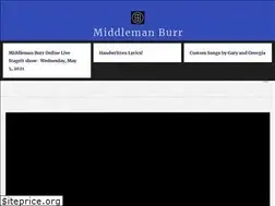 Sites similar to middlemanburr.com