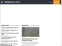 Sites similar to middlesborodailynews.com