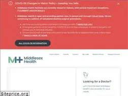 Sites similar to middlesexhealth.org
