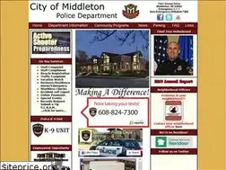 Sites similar to middletonpd.com