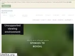 Sites similar to middletonplace.org