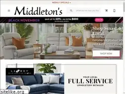 Sites similar to middletonsfurnituresandappliances.com
