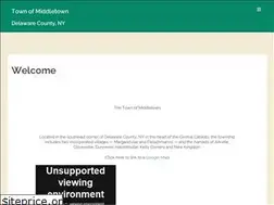 Sites similar to middletowndelawarecountyny.org