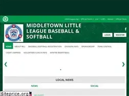 Sites similar to middletownlittleleague.org