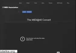 Sites similar to midi.org