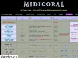 Sites similar to midicoral.com