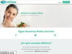 Sites similar to midieta.com