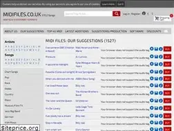 Sites similar to midifiles.co.uk
