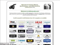 Sites similar to midimanuals.com