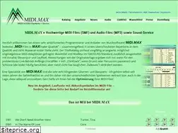 Sites similar to midimax.de