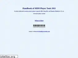 Sites similar to midiplayertools.com
