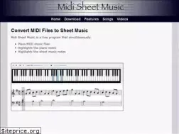 Sites similar to midisheetmusic.com