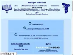Sites similar to midnightministries.org.uk