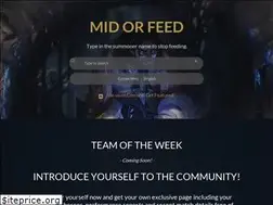 Sites similar to midorfeed.net