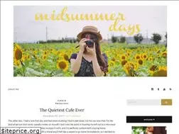 Sites similar to midsummerdays.com